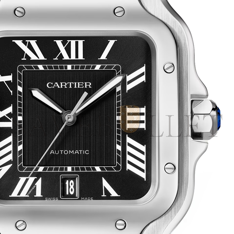 CARTIER SANTOS DE CARTIER WATCH LARGE MODEL 47MM WSSA0096